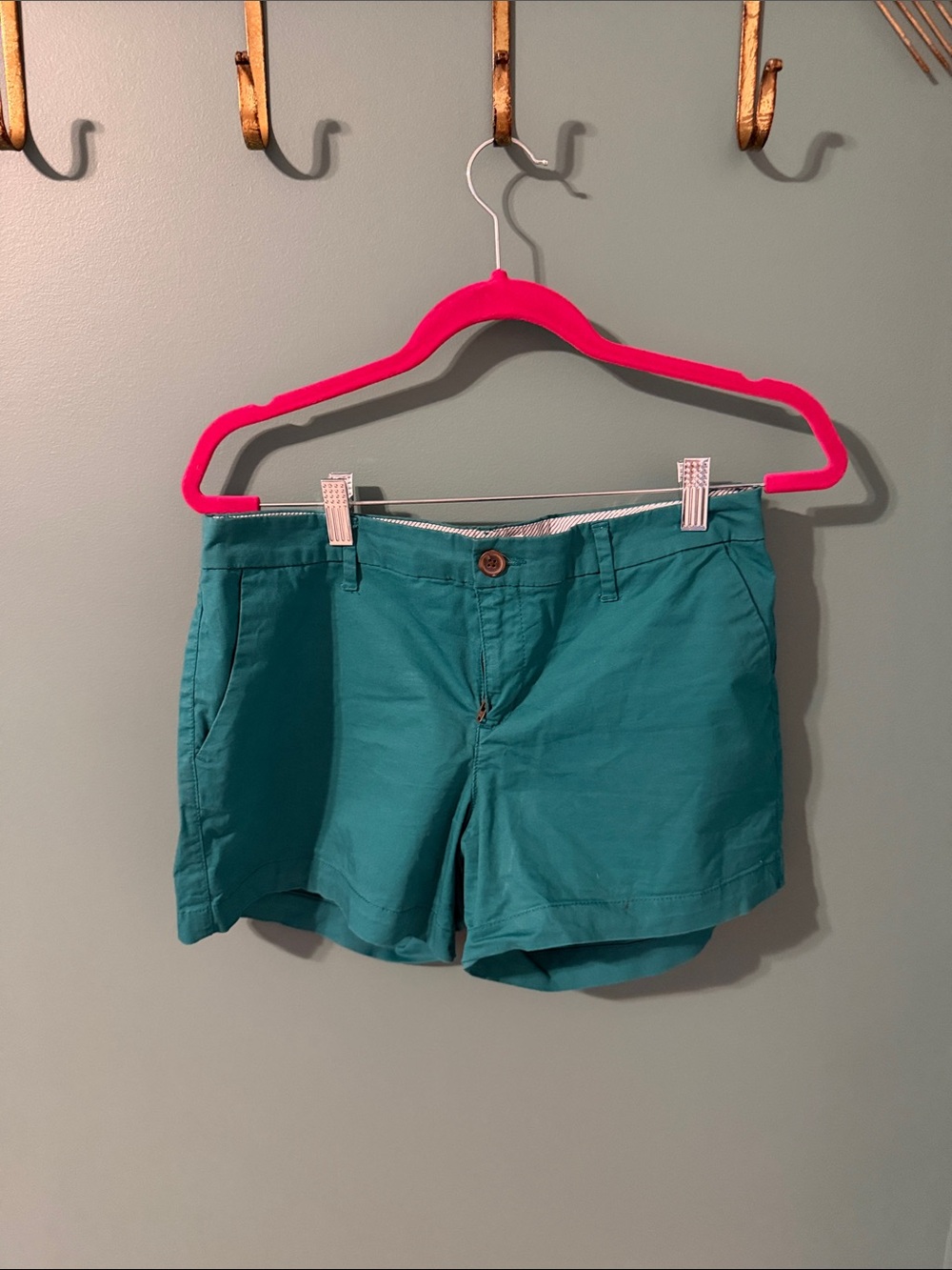 Old Navy Teal Women's Bermuda Shorts